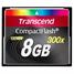 Transcend Flash memory card - 8 GB - 300x - CompactFlash